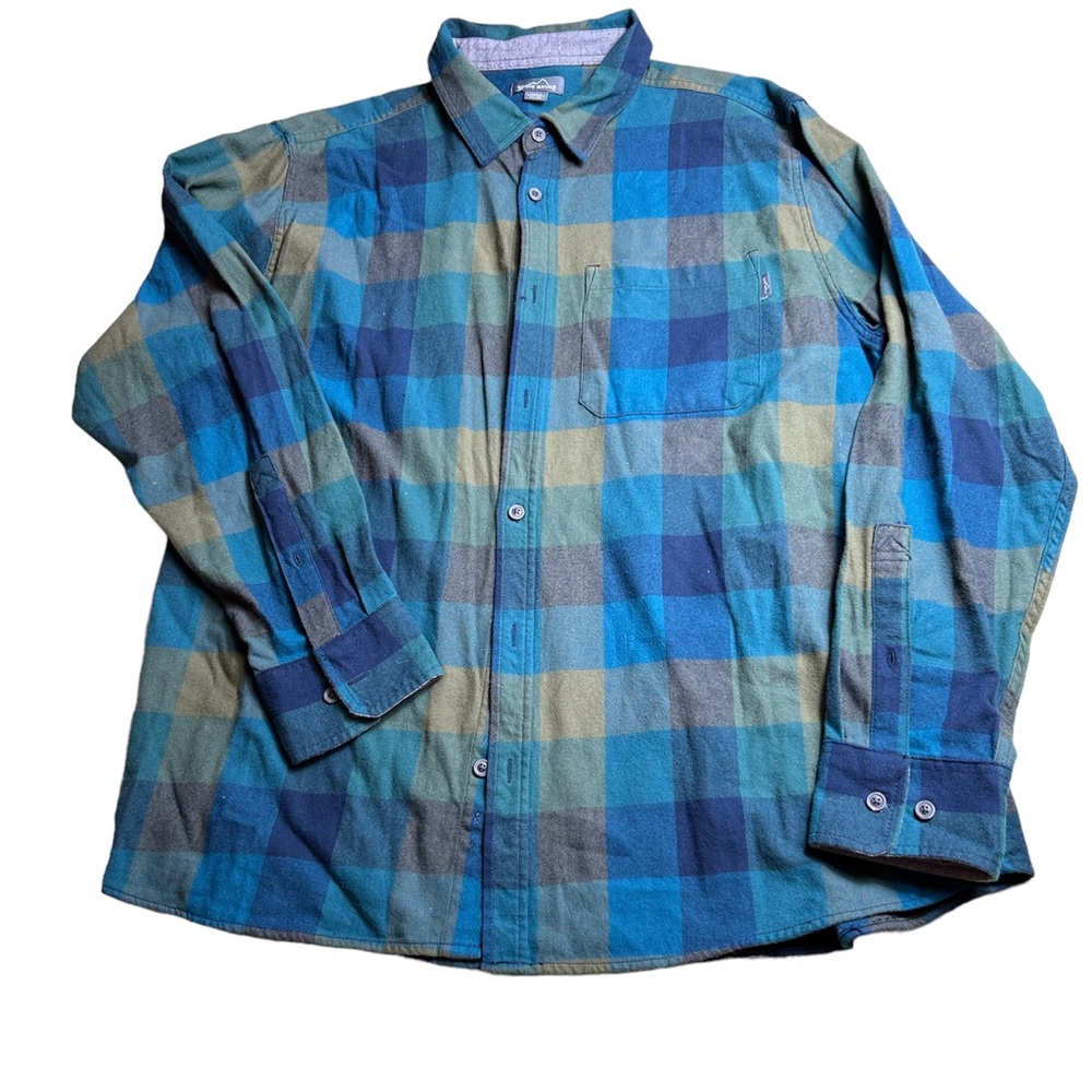 Eddie Bauer flannel mens 2xl plaid